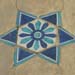 19.Motif made with glazed tiles at Tomb of Bibi Javendi,Uch 